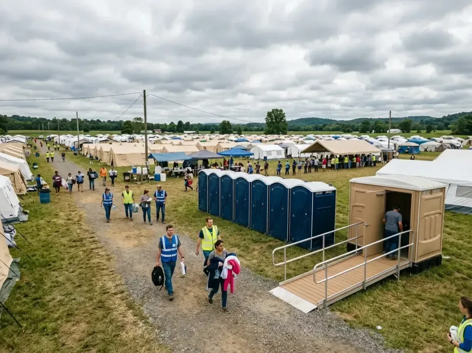 disaster-relief-camp-restrooms-010 — frequently asked questions, Dumpster & Portable Bathrooms Rental in Pleasant Valley, WV
